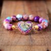 Haze Purple Stone Bracelet